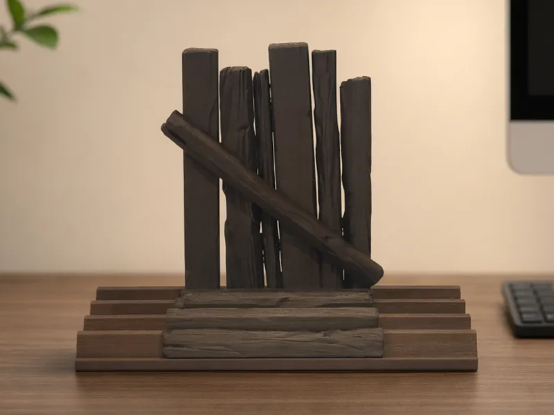 Moku-Wooden Phone Stand