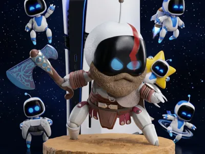 ASTRO BOT GOD OW WAR PS5 PRO 