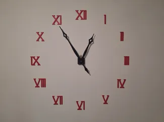 Roman Numbers Wall Clock