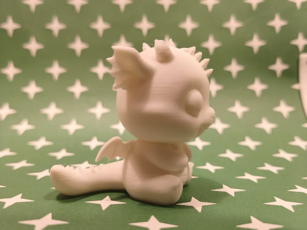 Cute little dragon - Free 3D Print Model - MakerWorld