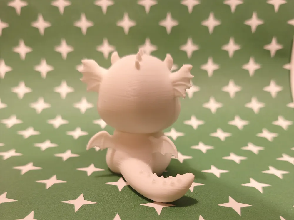 Cute little dragon - Free 3D Print Model - MakerWorld