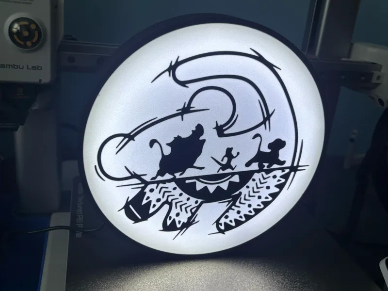 Lion King LIghtbox