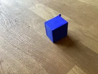 SchnellereVersion 0.23mmlayer, 12%infill, Gesamtzeitzeit1h18