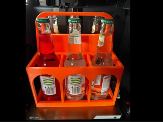 Men's handbag - Bottle Carrier