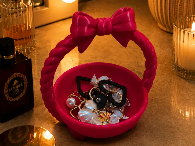 Small Bow Basket