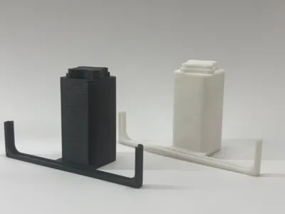 BambuLab filament swatch and spiral ball display