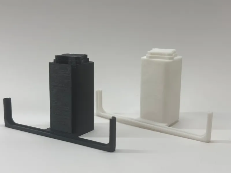 BambuLab filament swatch and spiral ball display