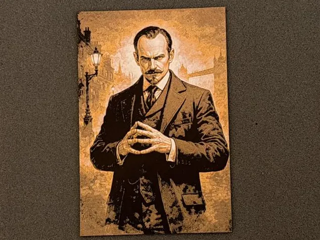 Prof. Moriarty - Criminal Mastermind|Chroma Canvas