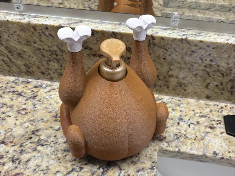 Thanksgiving Turkey Soap Dispenser