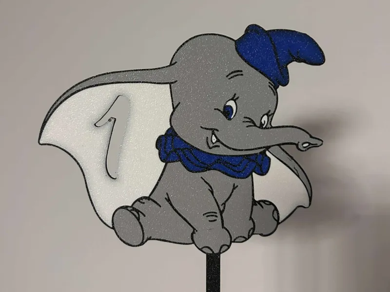 Dumbo Topper without number