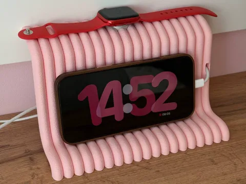 Soporte: phone charging stand — referencia de MakerWorld