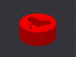 Dspia AT-TVA Vise thumb screw adapter