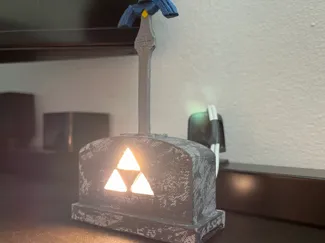 Zelda Master Sword & Stone