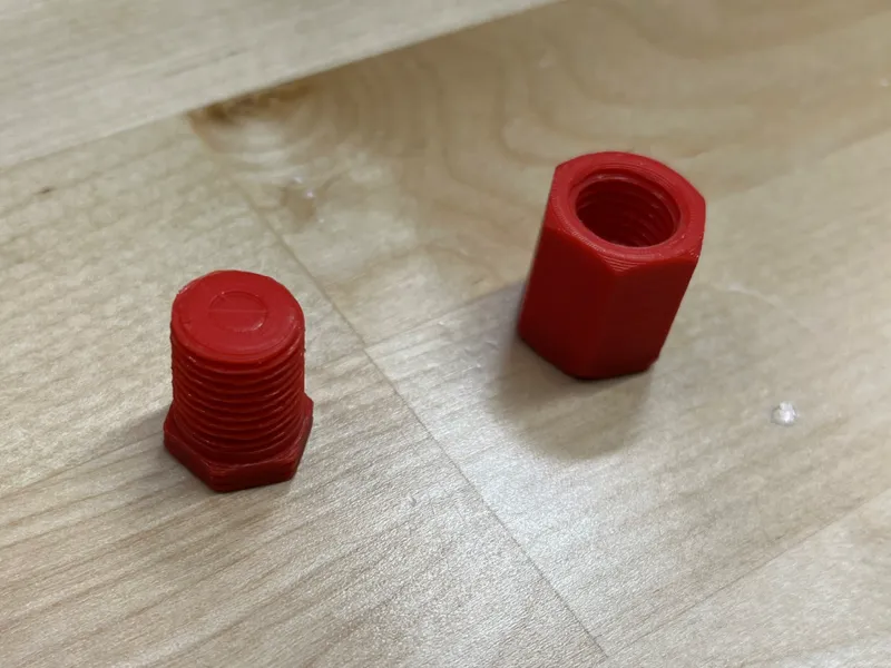 1/4" NPT caps