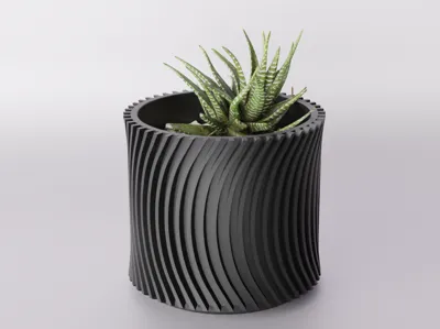 Minimalist Cylindrical Planter | Succulent Pot | 