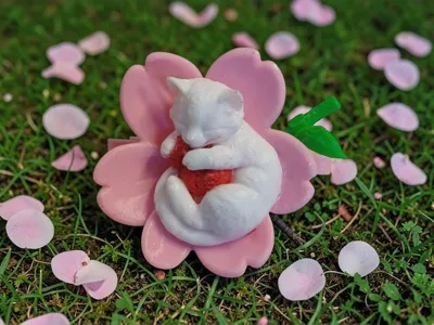 Cherry Blossom Hairpins