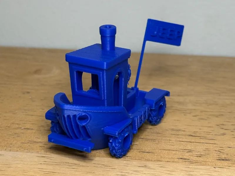 JEEP Benchy * WITH JEEP FLAG *