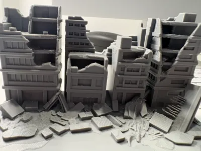 Diorama Dragon Ball Future City