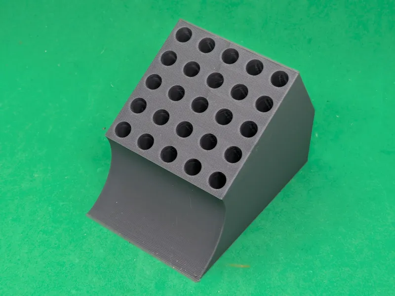 Needle file holder