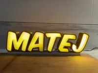 Diffuseurs de lettres lumineuses (alphabet) — photo 2