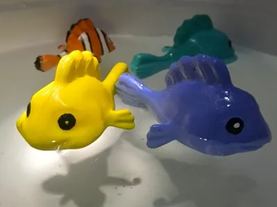 Cute Fish for painting Self righting 