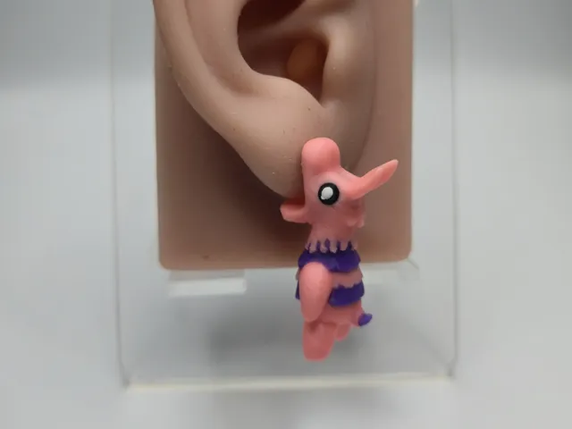 Fortnite Loot Llama Chomper Earrings