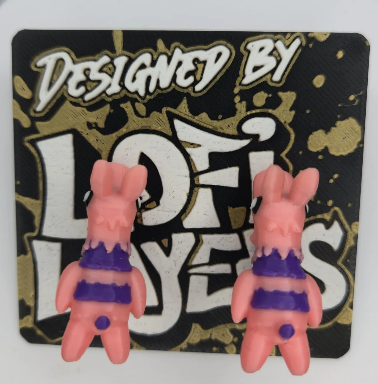 Fortnite Loot Llama Chomper Earrings view 2