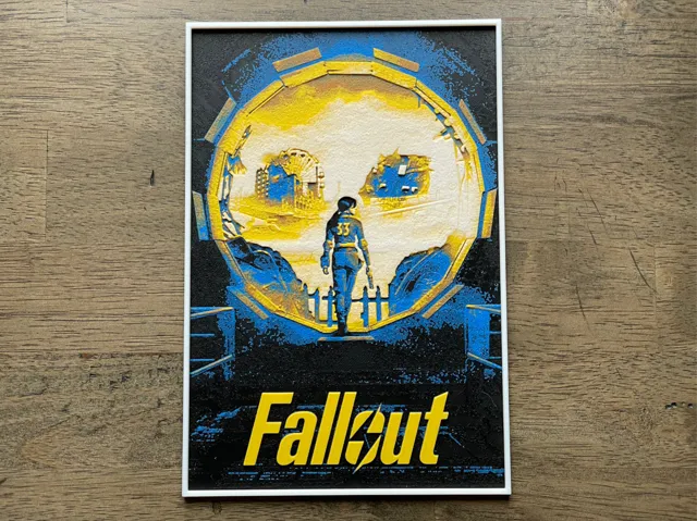 Fallout (2024) Hueforge TV Series Poster