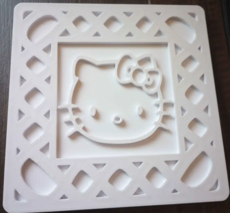 Hello Kitty Coaster Set of 4 Colored