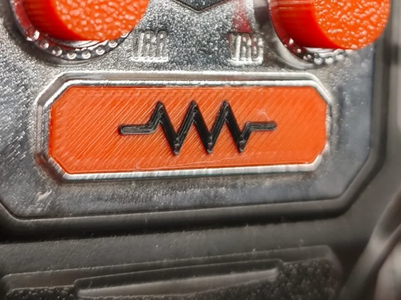 FlySky FS-i6 emblem replacement - resitance