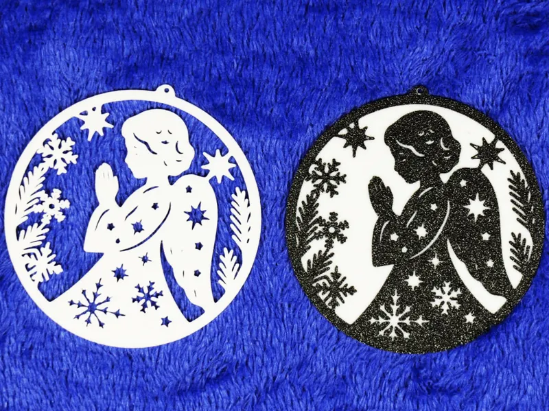 Christmas angel ornament