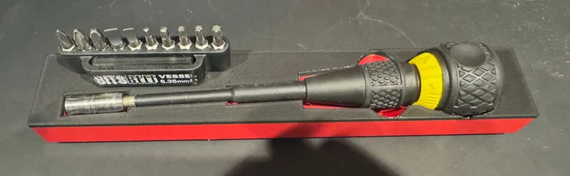 Vessel Ratchet Driver Ballgrip Gridfinity