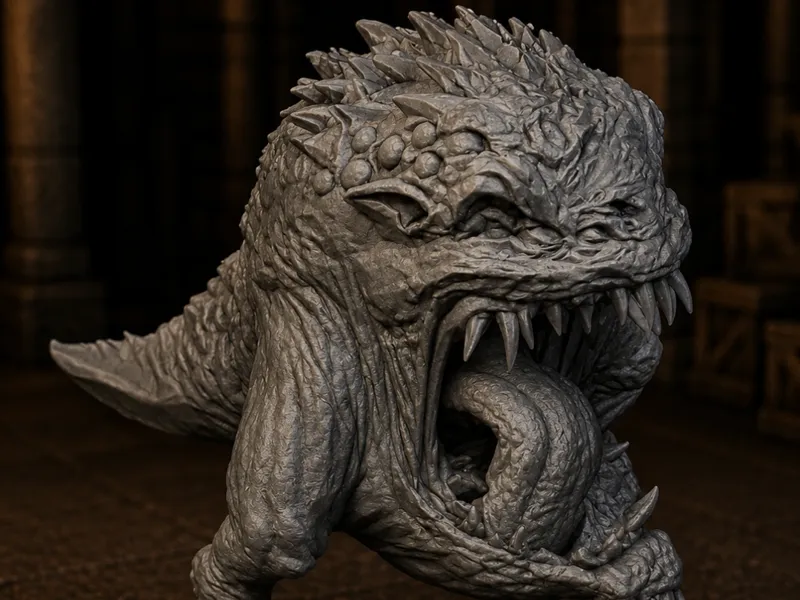 Moon Crazed Cave Colossal Squig Monstrous Beast