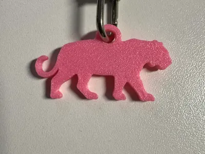 Tiger Keychain Pendant 