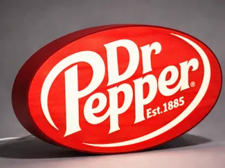 Dr. Pepper Light Box