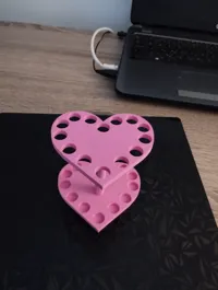 Pot à crayons en forme de cœur — photo 2