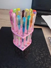 Pot à crayons en forme de cœur — photo 5