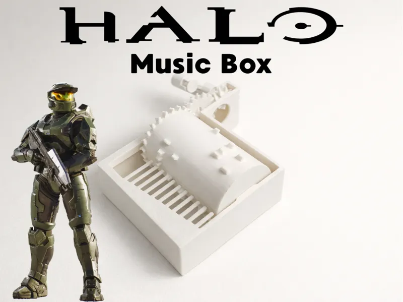 Halo Game Music Box