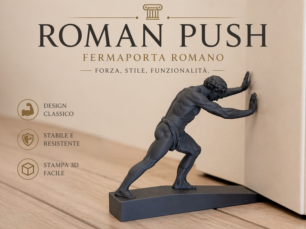 Roman Push - Fermaporta veloce 