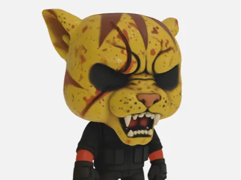 Funko Pop Style Tony from Hotline miami 2