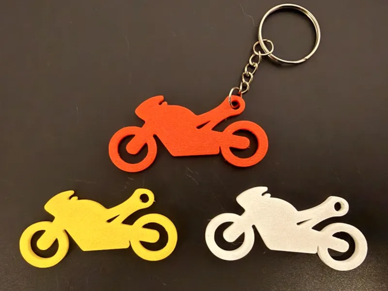 Motorrad Schlüsselanhänger / Motorcycle Keychain 