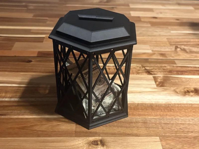 Lantern Inspired Tip Jar