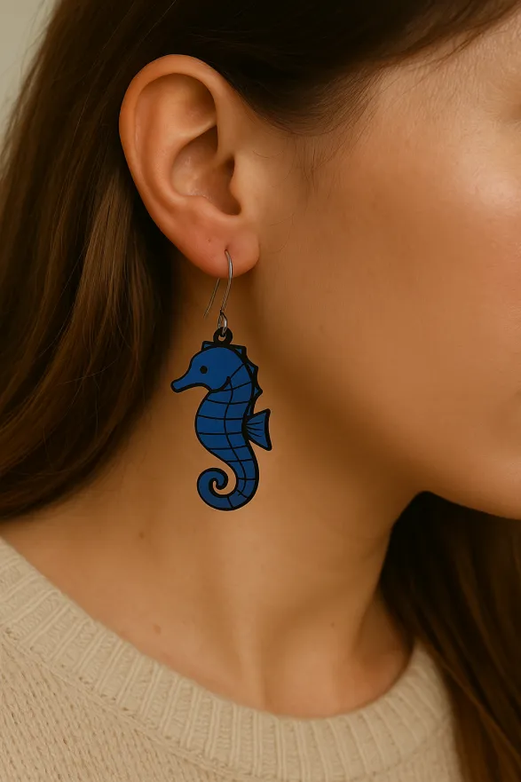 Seahorse Serenity Earrings view 4