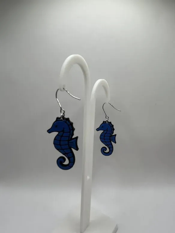 Seahorse Serenity Earrings view 2