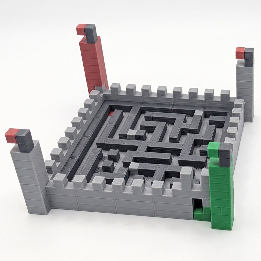 Miniatura 1 do modelo 3D Maze Castle Maker! Software & Models