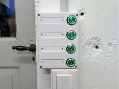 Shelly 4i with 4-switch Wallbox