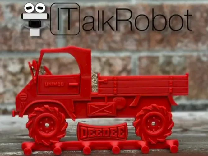 Mercedes Unimog Truck Keyholder