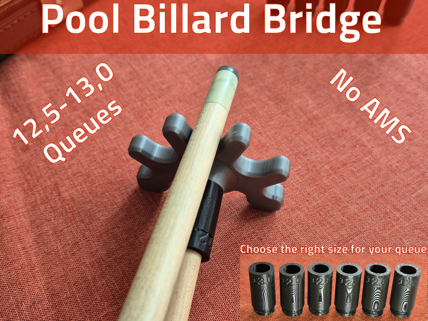 Miniatura 1 do modelo 3D Pool Billard Bridge
