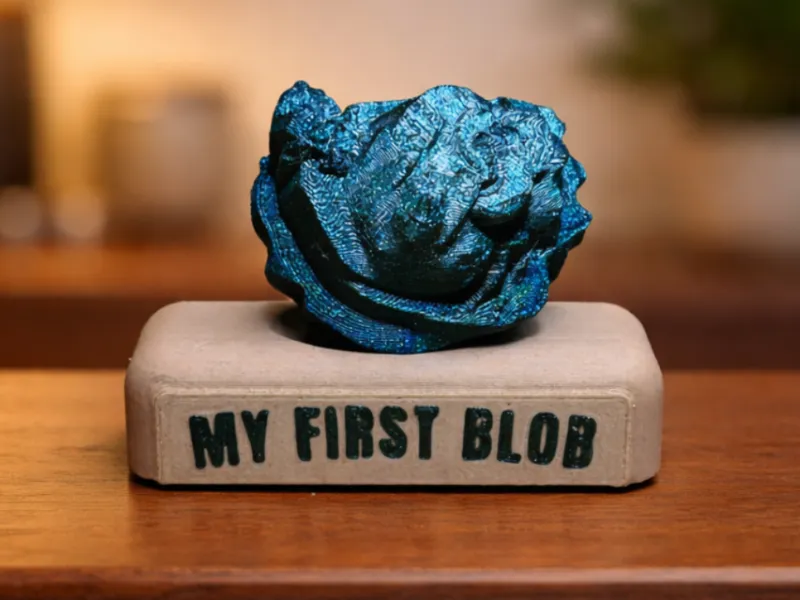 My First Blob of Death Display Stand + Blob 8x3cm