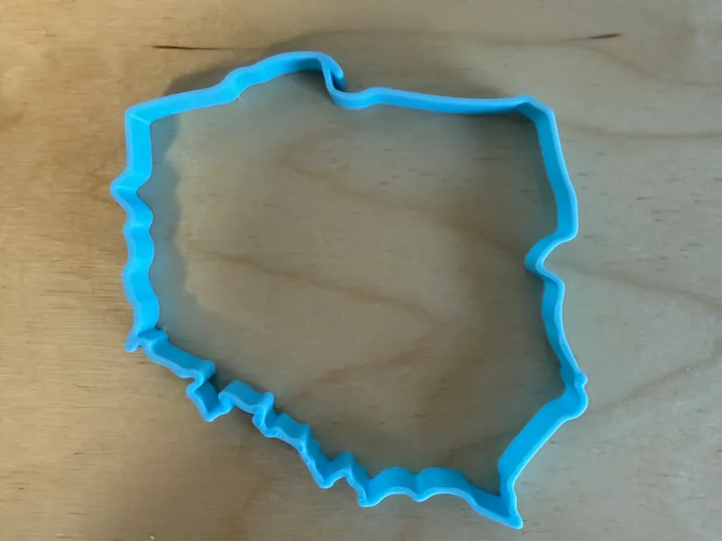 Poland country outline